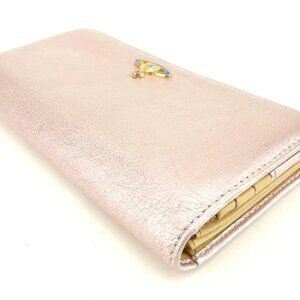 Vivienne Westwood Purse Pink gold Women Authentic secondhand